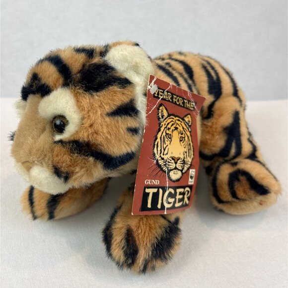 Gund Tiger Plush Year Of The Tiger World Wildlife Fund Collectible Stuffed Anima - Picture 2 of 8